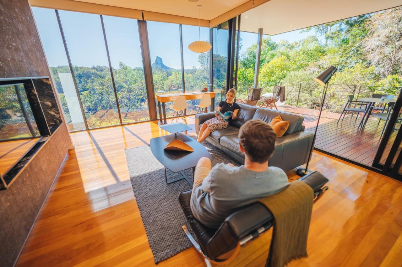 γυαλί σε θερμοκήπιο Βίλα Glass House Mountains Εξωτερικό φωτογραφία