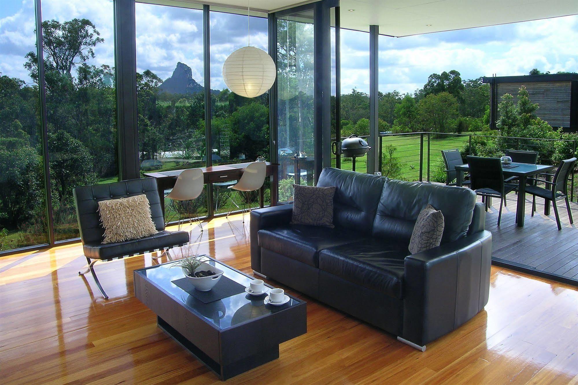 γυαλί σε θερμοκήπιο Βίλα Glass House Mountains Εξωτερικό φωτογραφία